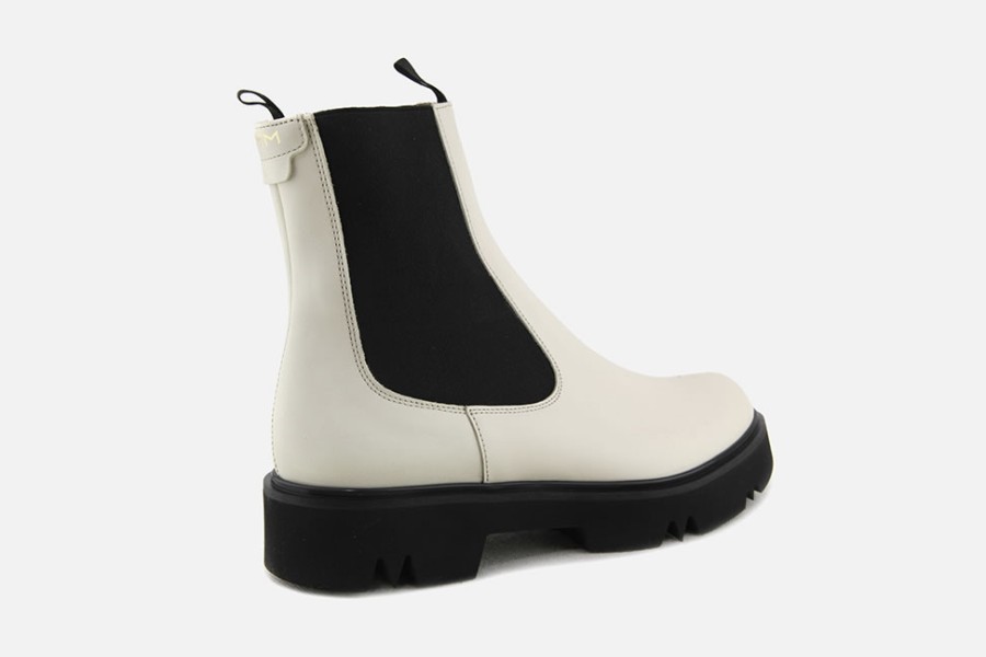 Women MYM | Mym - Icone Ice Black Ankle Boots On Labotte