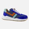 Boys Lunella | Lunella - Luke Royal Blue Lace-Up Shoes On Labotte