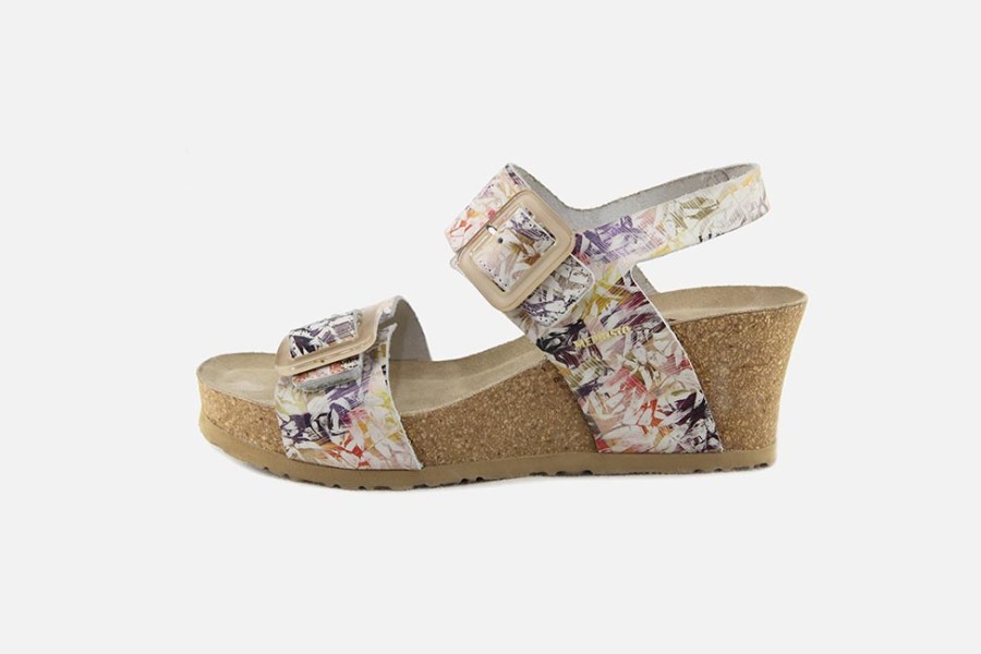 Women Mephisto | Mephisto - Lissia Jamaica Multi Sandals On Labotte