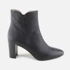 Women Cervone | Cervone - Coriandre Noir Ankle Boots On Labotte