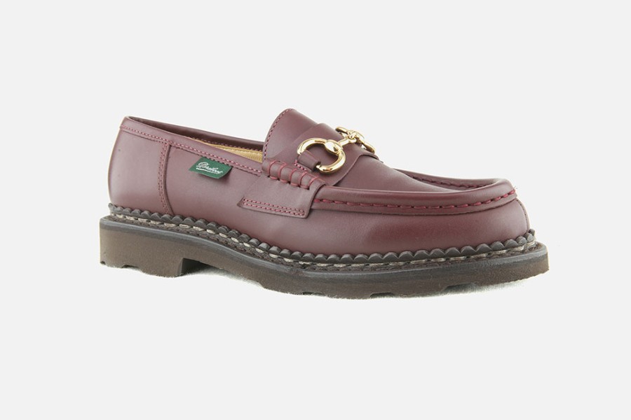 Women Paraboot | Paraboot - Orsayti Acajou Loafers On Labotte