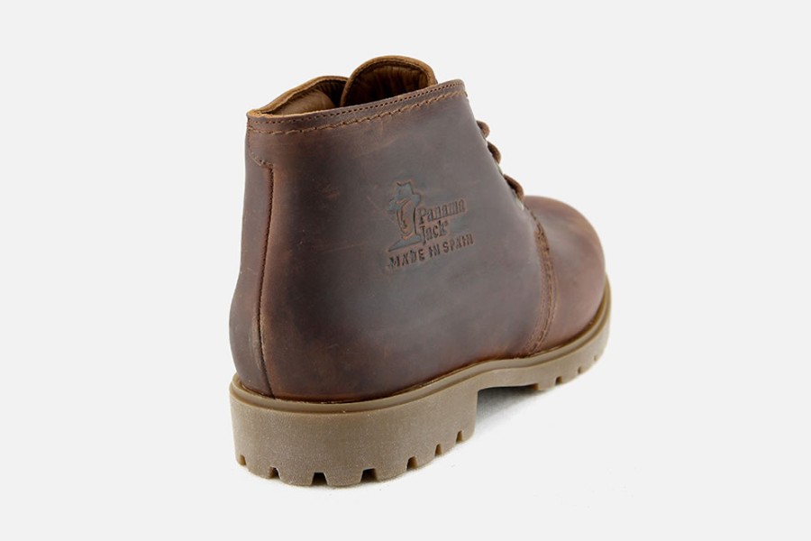 Men Panama Jack | Panama Jack - Bota Panama Cuero Lace-Up Boots On Labotte