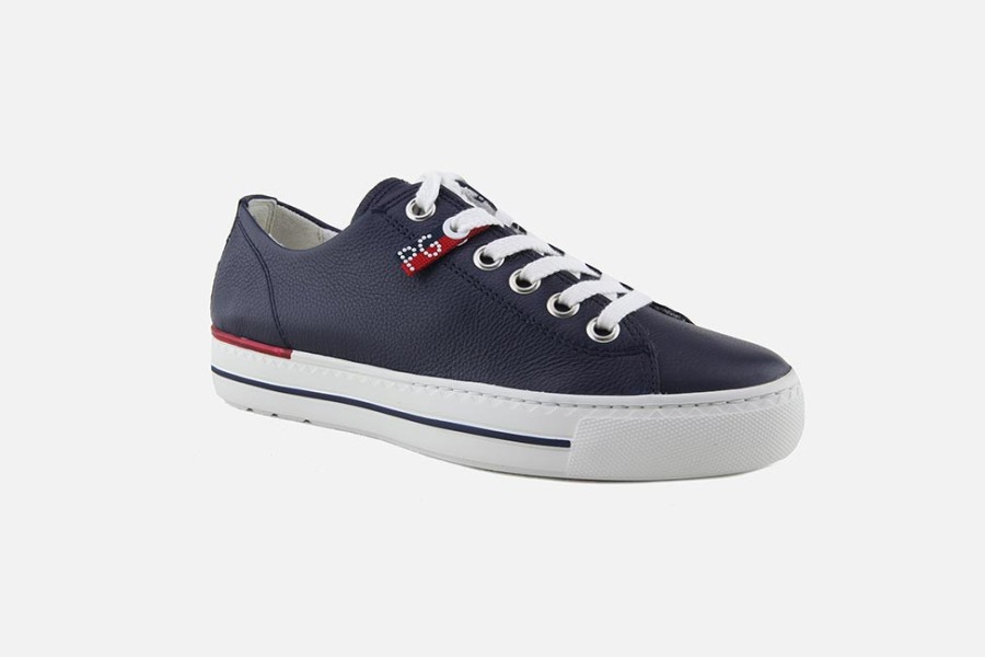 Women Paul Green | Paul Green - Playlist Bleu Sneakers On Labotte