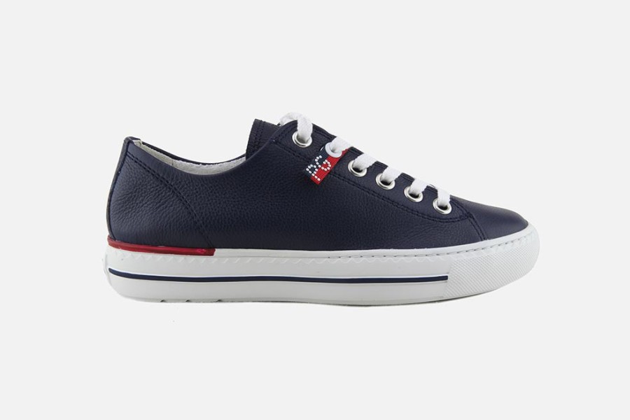 Women Paul Green | Paul Green - Playlist Bleu Sneakers On Labotte