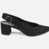 Women Paul Green | Paul Green - Perle Noir Pumps On Labotte