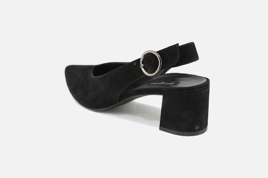Women Paul Green | Paul Green - Perle Noir Pumps On Labotte