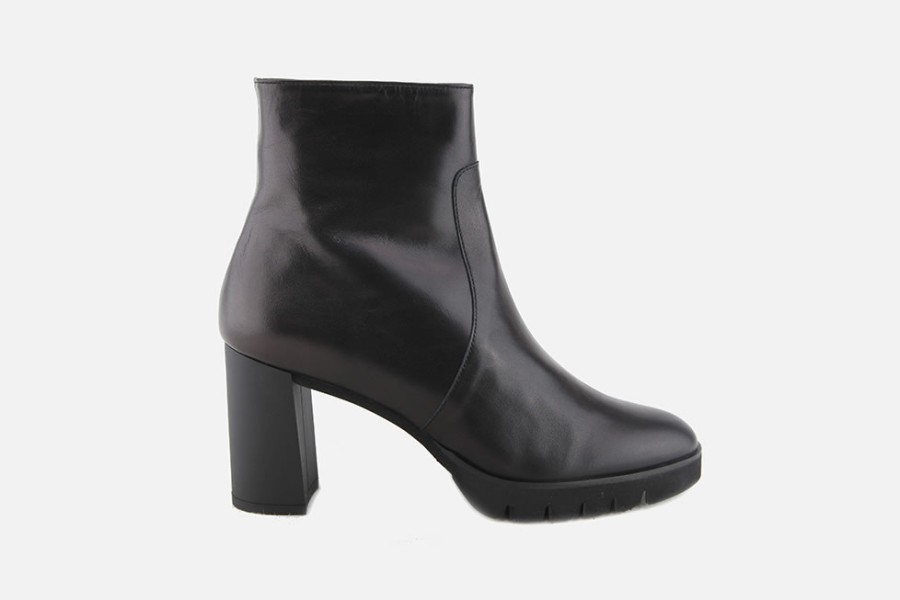 Women Brunate | Brunate - Balsam Noir Ankle Boots On Labotte