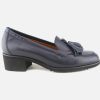 Women Torlasco | Torlasco - Trieste Blue Loafers On Labotte