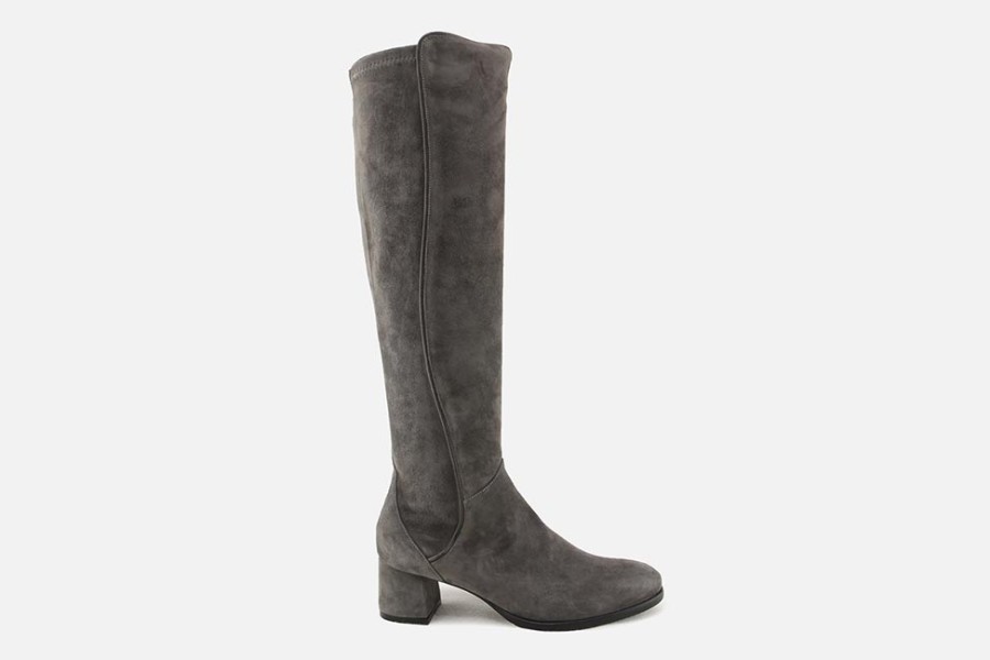 Women Lorenzo Masiero | Lorenzo Masiero - Laria Smoke Boots On Labotte