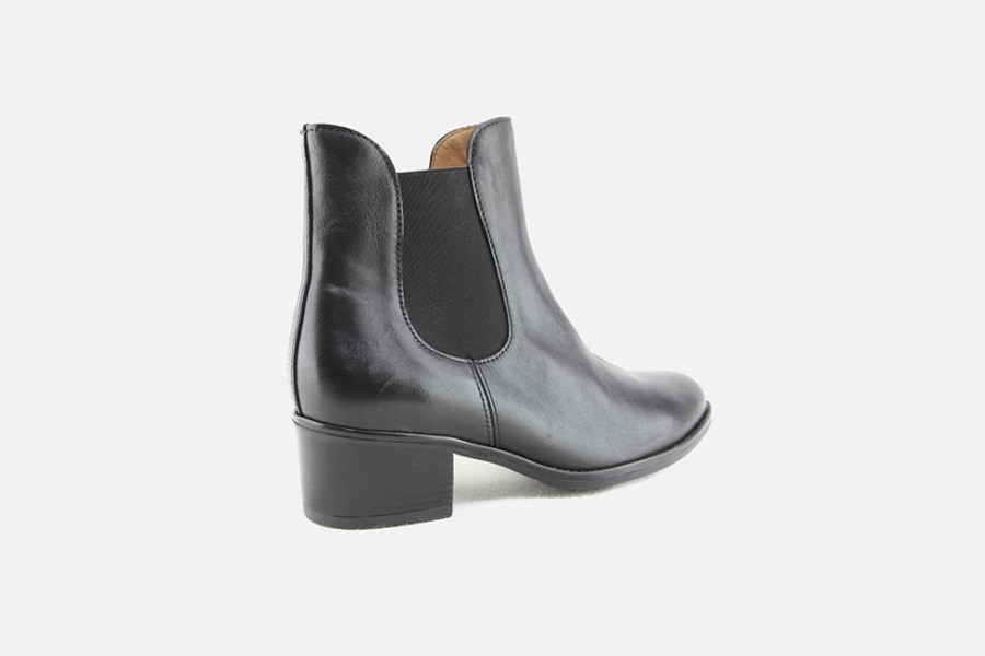 Women Gabor | Gabor - Helios Noir Ankle Boots On Labotte