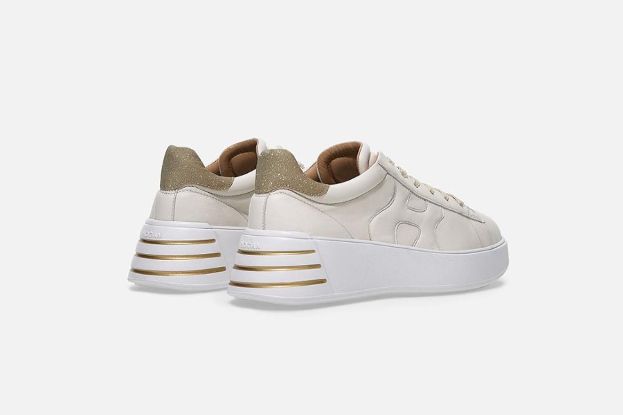 Women Hogan | Hogan - Hogan Rebel Ivoire Sneakers On Labotte