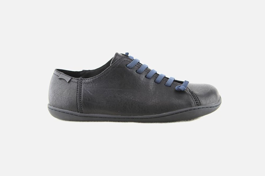 Men Camper | Camper - Peu Black Blue Man Sneakers On Labotte