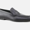Men Tod's | Tod'S - Mantova Lisse Noir Loafers On Labotte