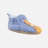Girls Bellamy | Bellamy - Zebrito Bleu Layette Shoes On Labotte