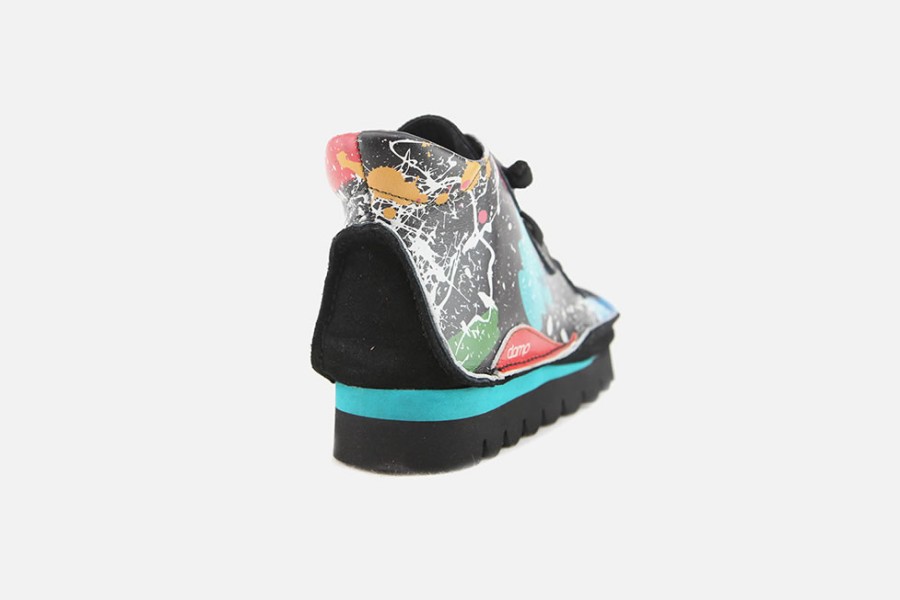 Women Clamp | Clamp - Brocut Multi Lace-Up Boots On Labotte