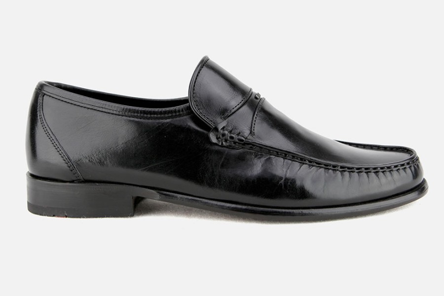 Men LLOYD | Lloyd - Edmond Noir Loafers On Labotte