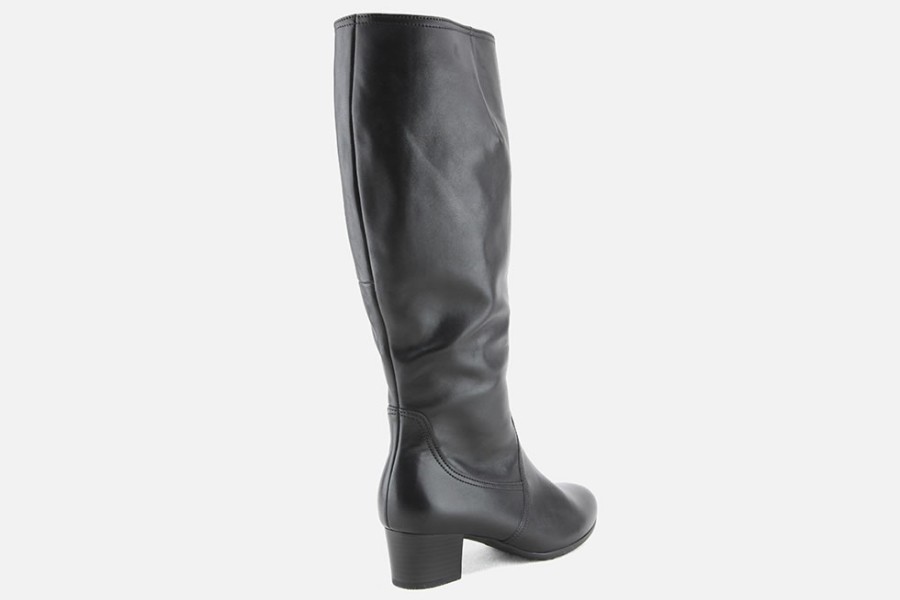 Women Gabor | Gabor - Hambourg Noir Boots On Labotte