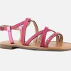 Women Geox | Geox - Sozy S Summer Fuchsia Sandals On Labotte