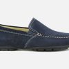 Men Geox | Geox - Moner D Navy Loafers On Labotte