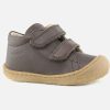 Boys Naturino | Naturino - Cocoon Scratch Dark Brown Velcro Shoes On Labotte