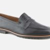 Women Paul Green | Paul Green - Pavie Noir Loafers On Labotte
