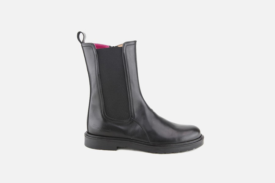 Girls Romagnoli | Romagnoli - Cleo Noir Ankle Boots On Labotte