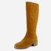 Women DLSport | Dlsport - Dauphine Ocra Boots On Labotte