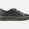 Women DLSport | Dlsport - Disco Noir Or Sneakers On Labotte