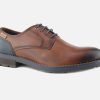 Men Pikolinos | Pikolinos - York Low Cuero Derbies On Labotte