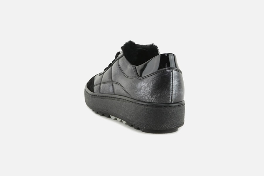 Women DLSport | Dlsport - Decor Noir Sneakers On Labotte