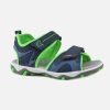 Boys Superfit | Superfit - Kevin Bleu Et Vert Sandals On Labotte