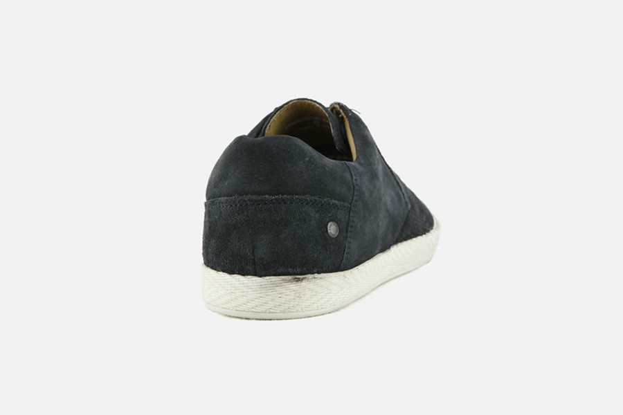 Men Base London | Base London - Keel Navy Sneakers On Labotte