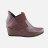 Women Thierry Rabotin | Thierry Rabotin - Santal Bordeaux Ankle Boots On Labotte