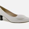 Women Brunate | Brunate - Byzance Blanc Pumps On Labotte