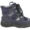 Girls Superfit | Superfit - Wald Navy Lace-Up Boots On Labotte