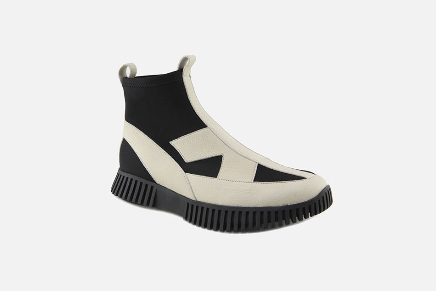Women Arche | Arche - Haveke Faience Noir Ankle Boots On Labotte