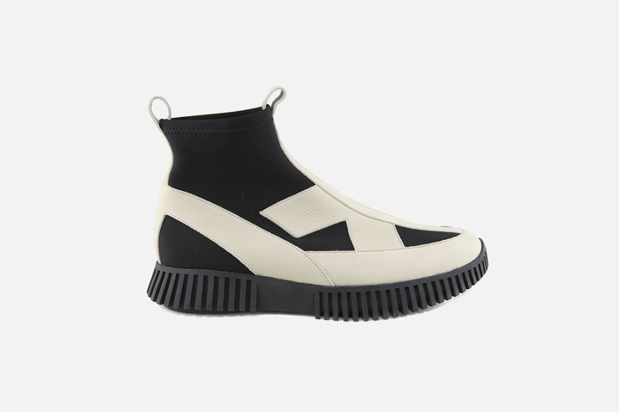 Women Arche | Arche - Haveke Faience Noir Ankle Boots On Labotte