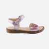 Girls Acebos | Acebos - Audry Cat Pink Sandals On Labotte