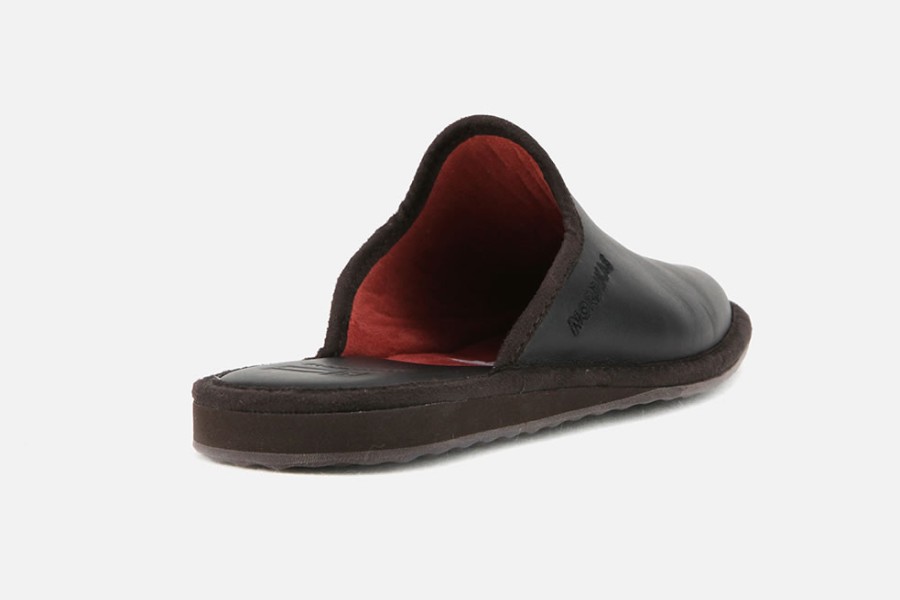 Men Nordikas | Nordikas - Castel Noir Low Slippers On Labotte