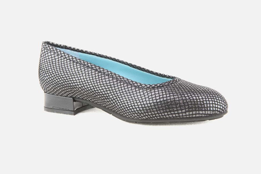 Women Thierry Rabotin | Thierry Rabotin - Sabato Black Print Pumps On Labotte
