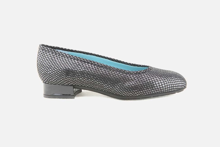 Women Thierry Rabotin | Thierry Rabotin - Sabato Black Print Pumps On Labotte
