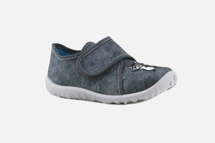 Girls Superfit | Superfit - Raton Laveur Low Slippers On Labotte