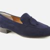 Women Artami | Artami - Opera Bleu Loafers On Labotte