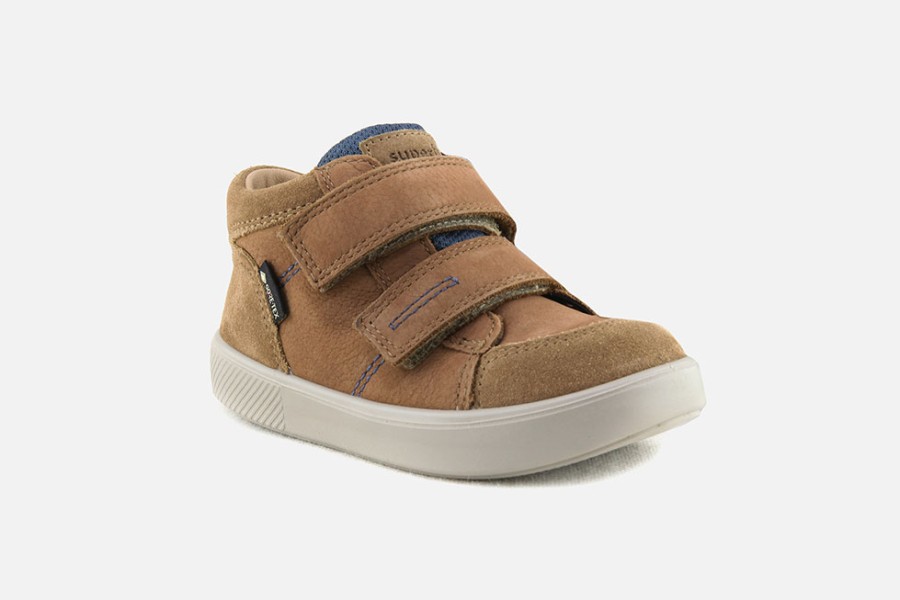 Boys Superfit | Superfit - Header Scratch Camel Gtx Velcro Shoes On Labotte
