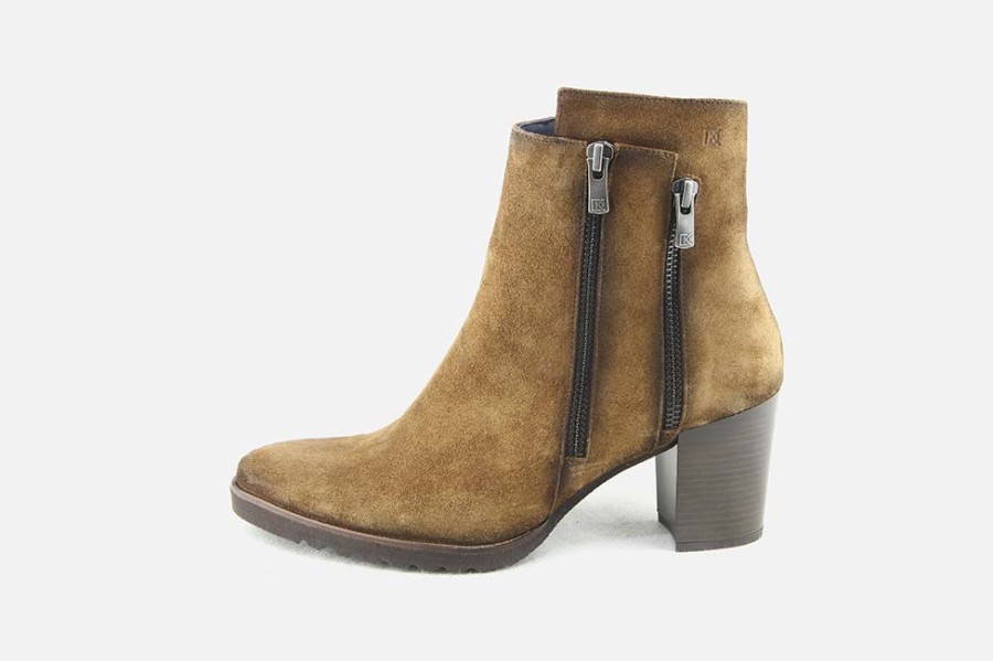 Women Dorking | Dorking - Caravelle Mud Ankle Boots On Labotte