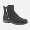 Women Brunate | Brunate - Montana Daim Choco Ankle Boots On Labotte