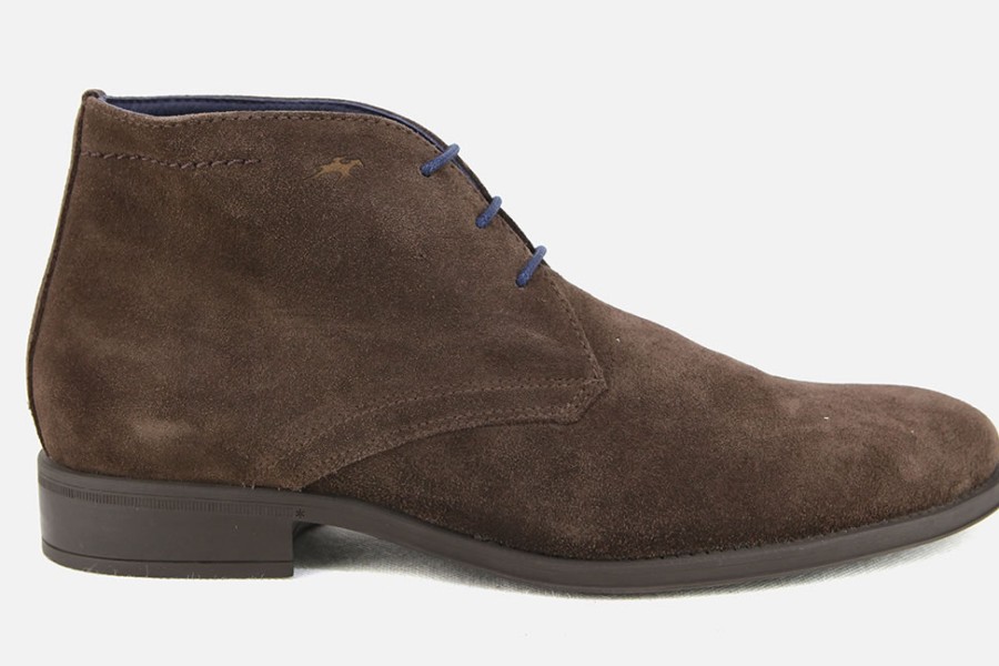 Men Fluchos | Fluchos - Arno D Choco Lace-Up Boots On Labotte