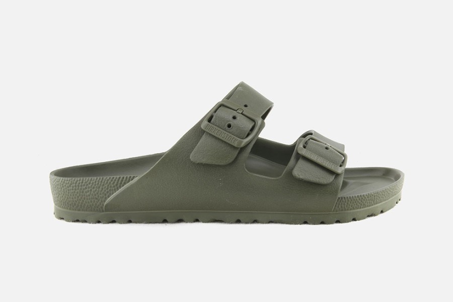 Men Birkenstock | Birkenstock - Arizona Eva Khaki Sandals On Labotte