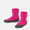 Girls Falke | Falke - Cosyshoes Teens Gloss Pink Slippers-Socks On Labotte