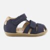 Boys Shoo Pom | Shoo Pom - Pika Scratch Bleu Sandals On Labotte